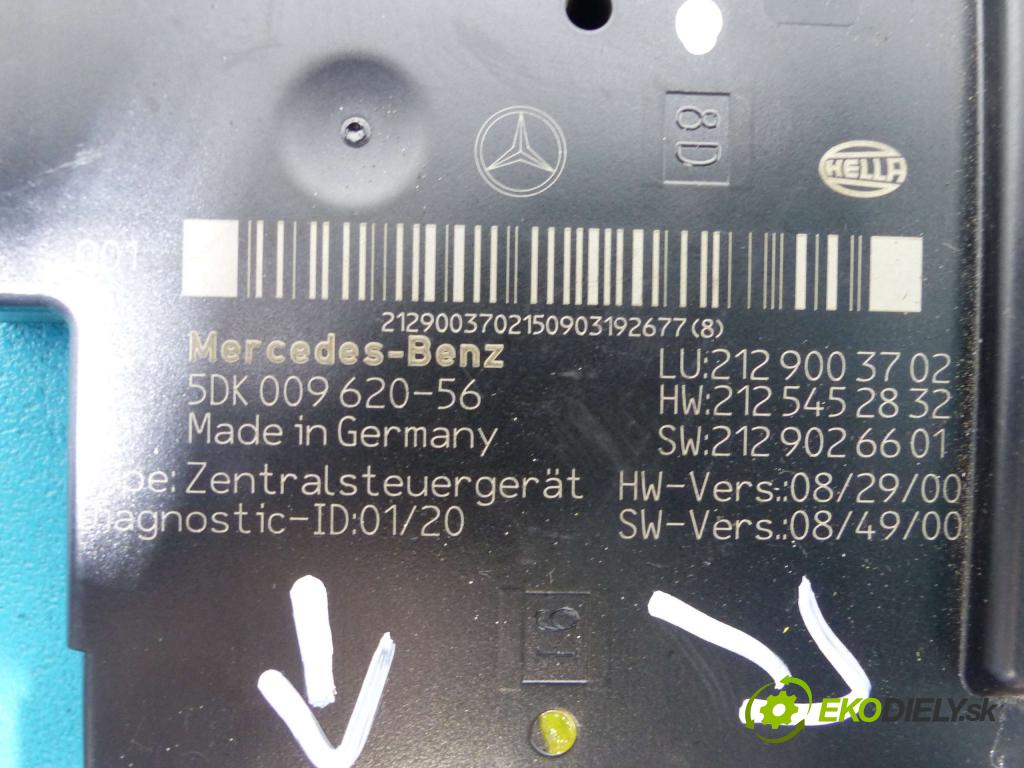 Mercedes E W212 2009-2016 5.5 V8 automatic 285 kW 5461 cm3  Modul Riadiaca jednotka 2129003702 (Ostatné)