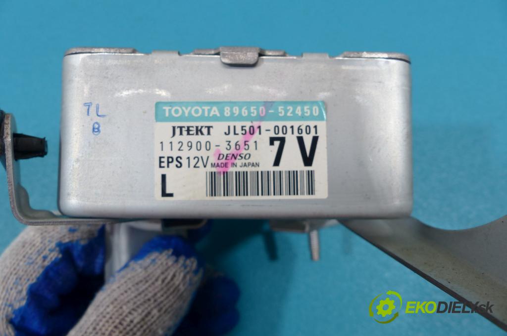Toyota Urban Cruiser 1.3 16V vvt-i 101 HP manual 74 kW 1329 cm3  Modul Riadiaca jednotka 89650-52450 (Ostatné)