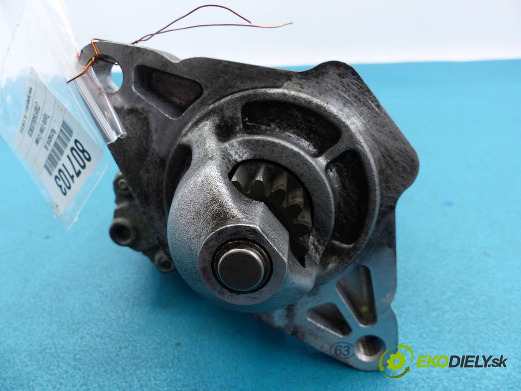 Toyota Urban Cruiser 1.3 16V vvt-i 101 HP manual 74 kW 1329 cm3  Štartér 28100-47110 (Štartéry)