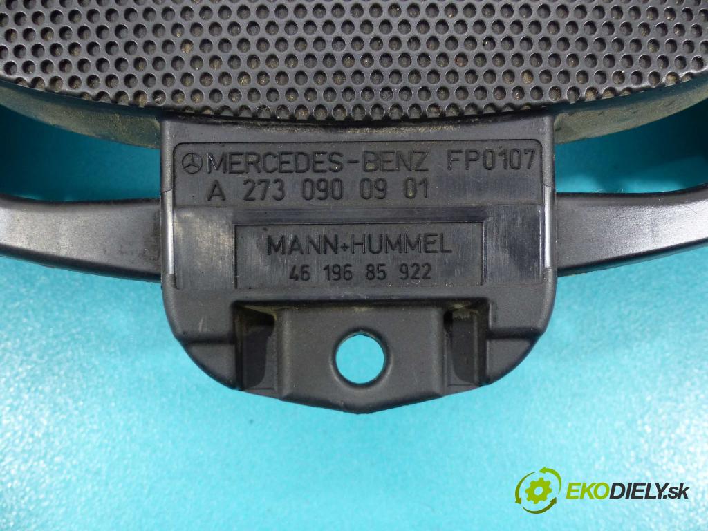 Mercedes E W212 2009-2016 5.5 V8 automatic 285 kW 5461 cm3  obal filtra vzduchu A2730900901 (Kryty filtrů)