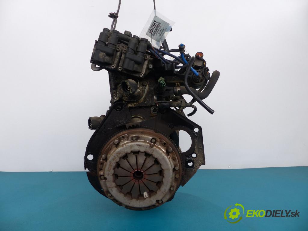 Fiat Seicento 1.1 8V - 75 hp manual 55 kW 1108 cm3  motor 187A1000