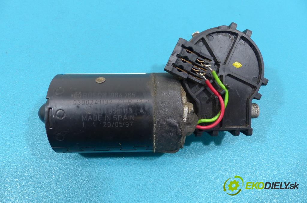 Skoda Octavia I 1996-2010 1.8 20V 125 HP manual 92 kW 1781 cm3  Motor stieračov predný 0390241137