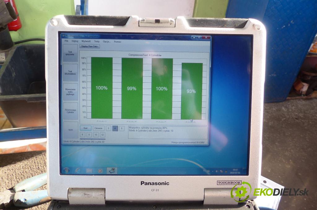 Peugeot 307 1.4 HDI 68 hp manual 50 kW 1398 cm3  motor DIESLA 8HZ