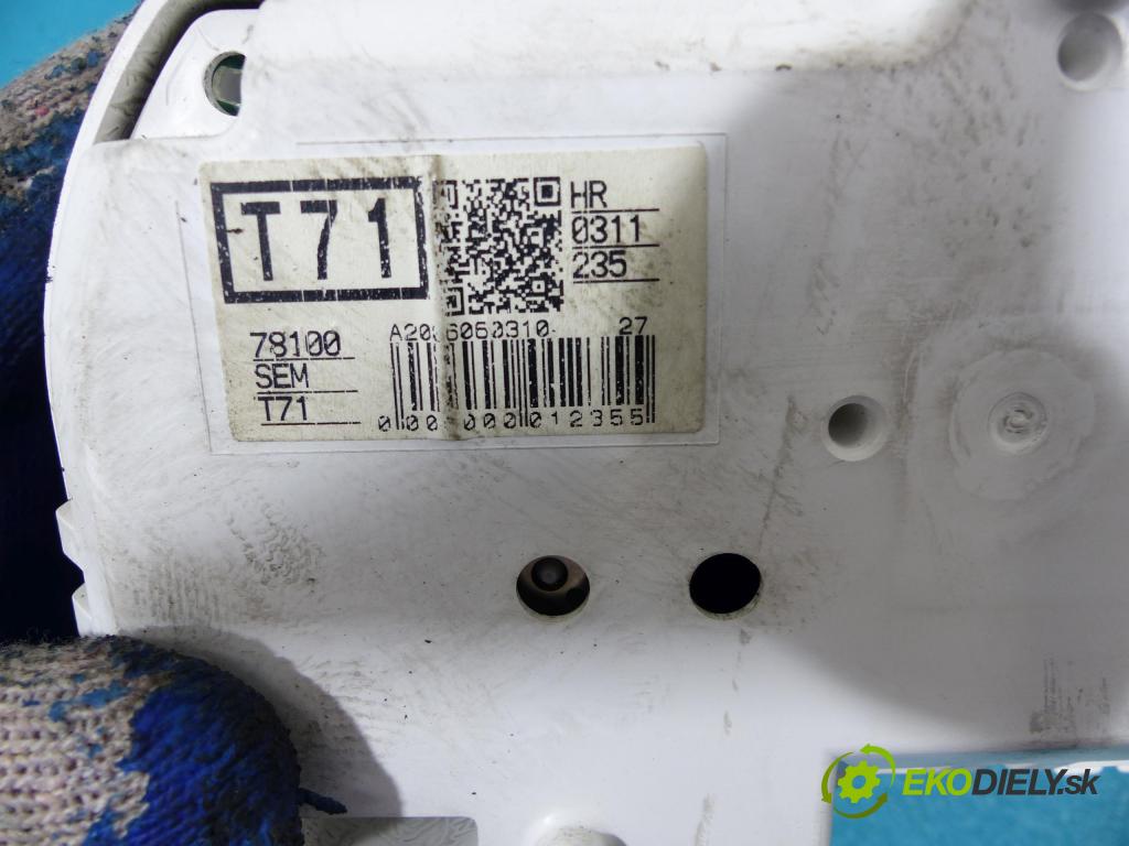 Honda City IV 02-08 1,4.0 16V - 83 hp manual 61 kW 1339 cm3  prístrojovka 78100SEMT71 (Přístrojové desky, displeje)