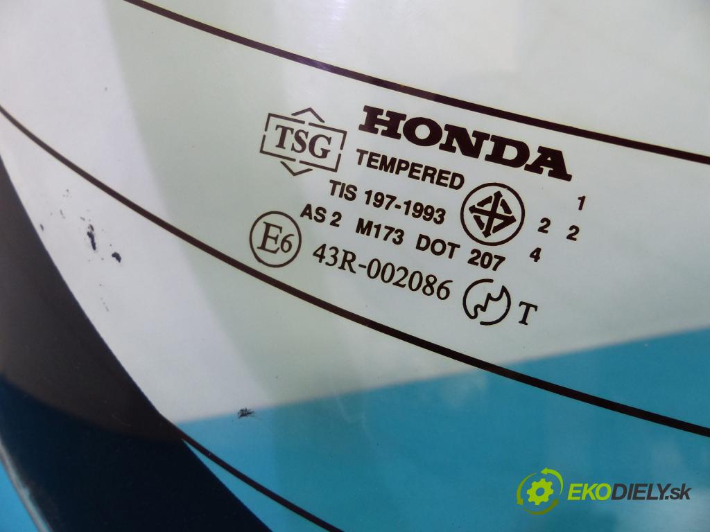 Honda City IV 02-08 1,4.0 16V - 83 HP manual 61 kW 1339 cm3  Okno zadná  (Sklá zadné)