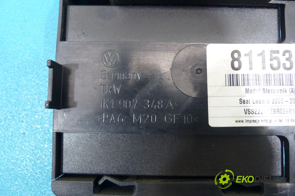 Seat Leon II 2005-2012 1.8 TSI 160 HP manual 118 kW 1798 cm3  Modul Riadiaca jednotka 1K0959433BT (Ostatné)