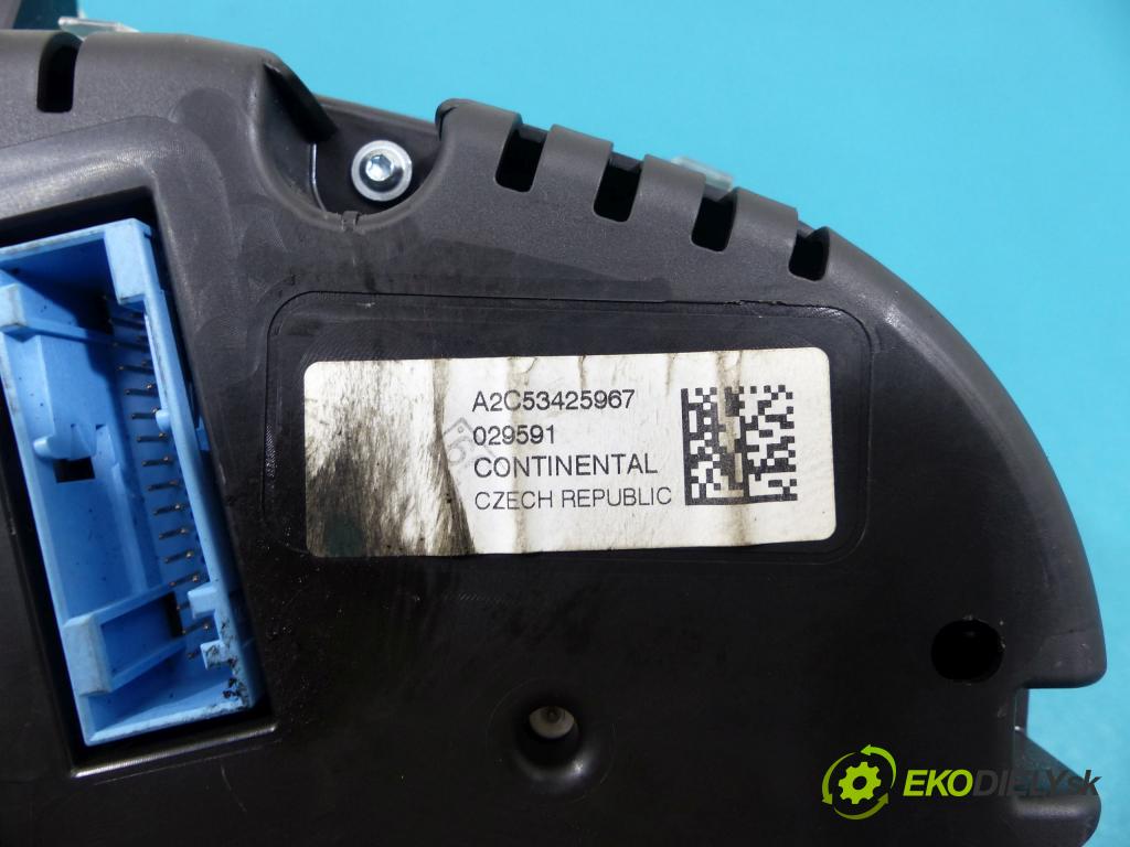 Skoda Fabia II 2007-2014 1.2 TDI 75 hp manual 55 kW 1199 cm3  prístrojovka 5J0920811D (Přístrojové desky, displeje)