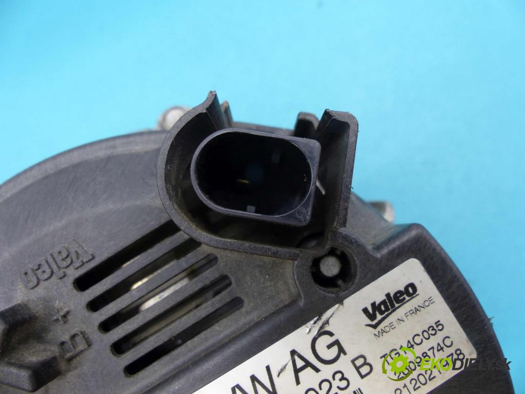 Skoda Fabia II 2007-2014 1.2 TDI 75 hp manual 55 kW 1199 cm3  Alternátor 03P903023B (Alternátory)