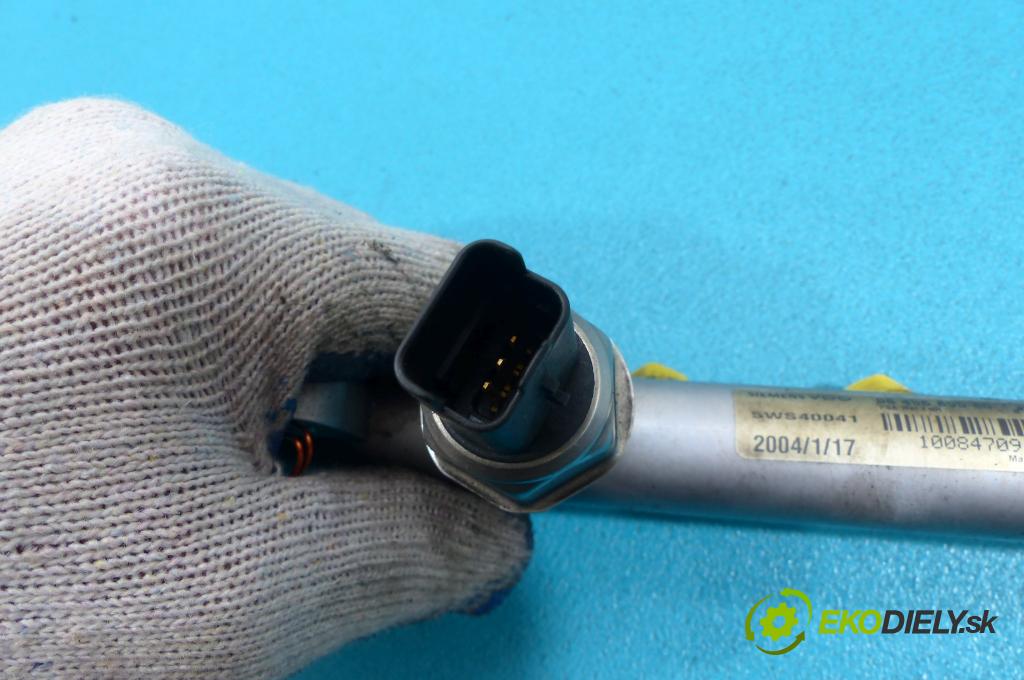 Peugeot 407 2.0 HDI 136 HP manual 100 kW 1998 cm3  Lišta vstrekovacia 9645689580 (Vstrekovacie lišty)