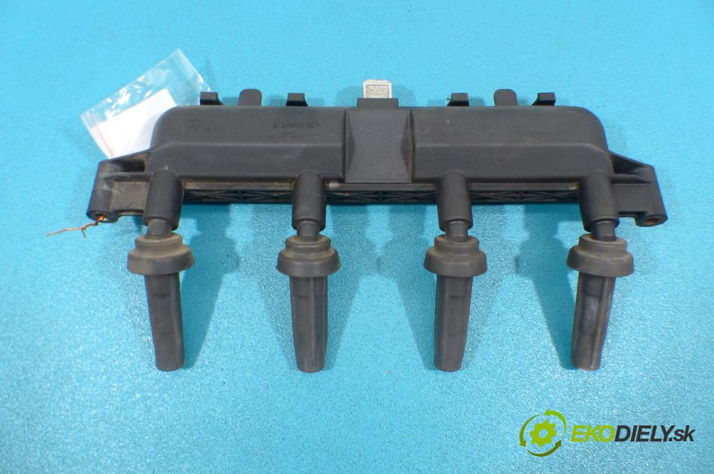 Peugeot 206 1.4 8V 75 HP manual 55 kW 1360 cm3  Cievka zapaľovacia BBC 2.2 NDT (Zapaľovacie cievky, moduly)