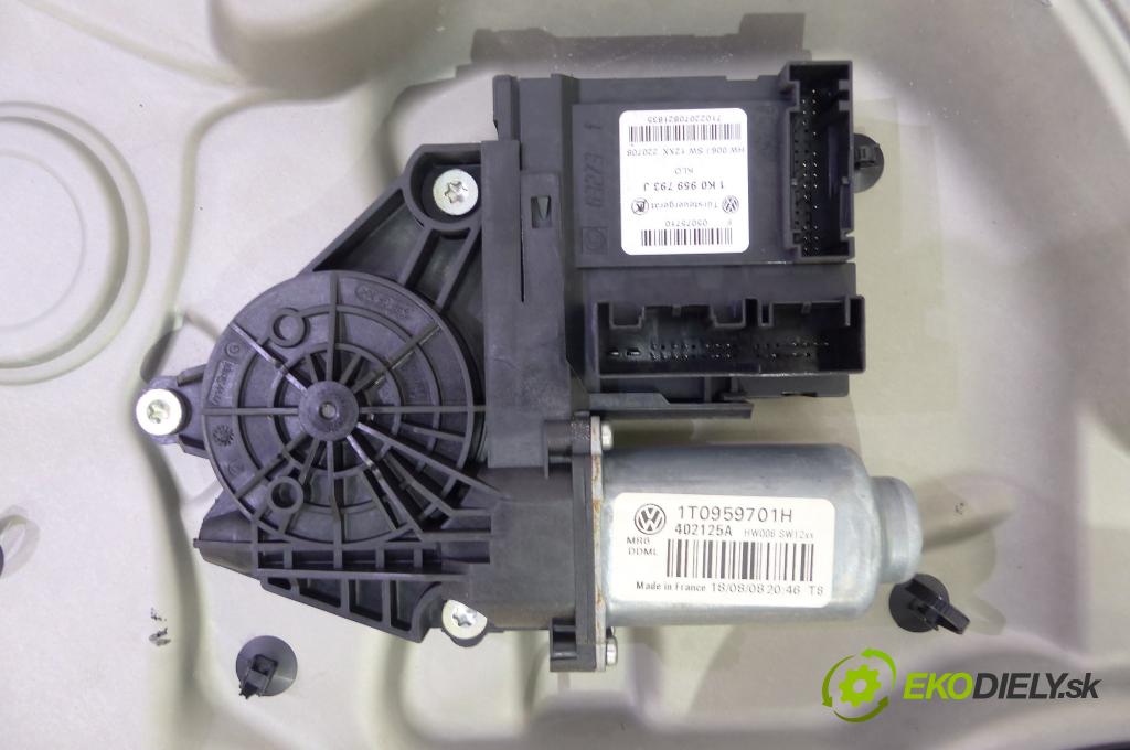 Skoda Octavia II 2004-2013 1.9 TDI 105 hp manual 77 kW 1896 cm3  mechanismus přední část levý