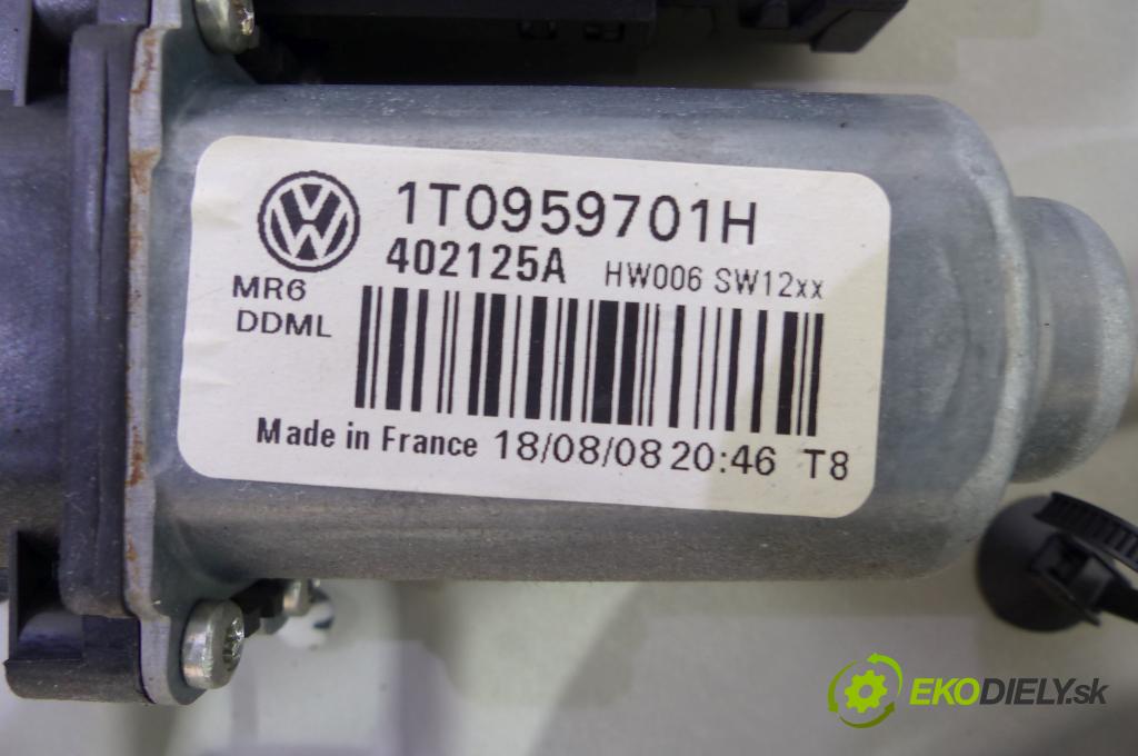 Skoda Octavia II 2004-2013 1.9 TDI 105 hp manual 77 kW 1896 cm3  mechanismus přední část levý