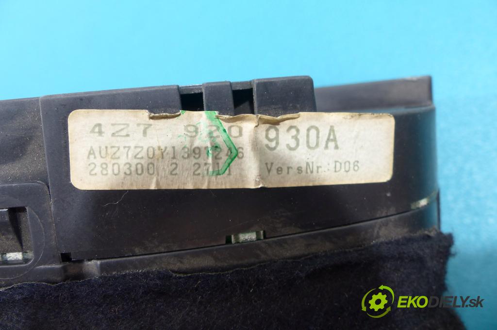 Audi A6 C5 1997-2004 2.5 TDI manual 132 kW 2496 cm3  Prístrojovka 4Z7920930A (Prístrojové dosky, displeje)