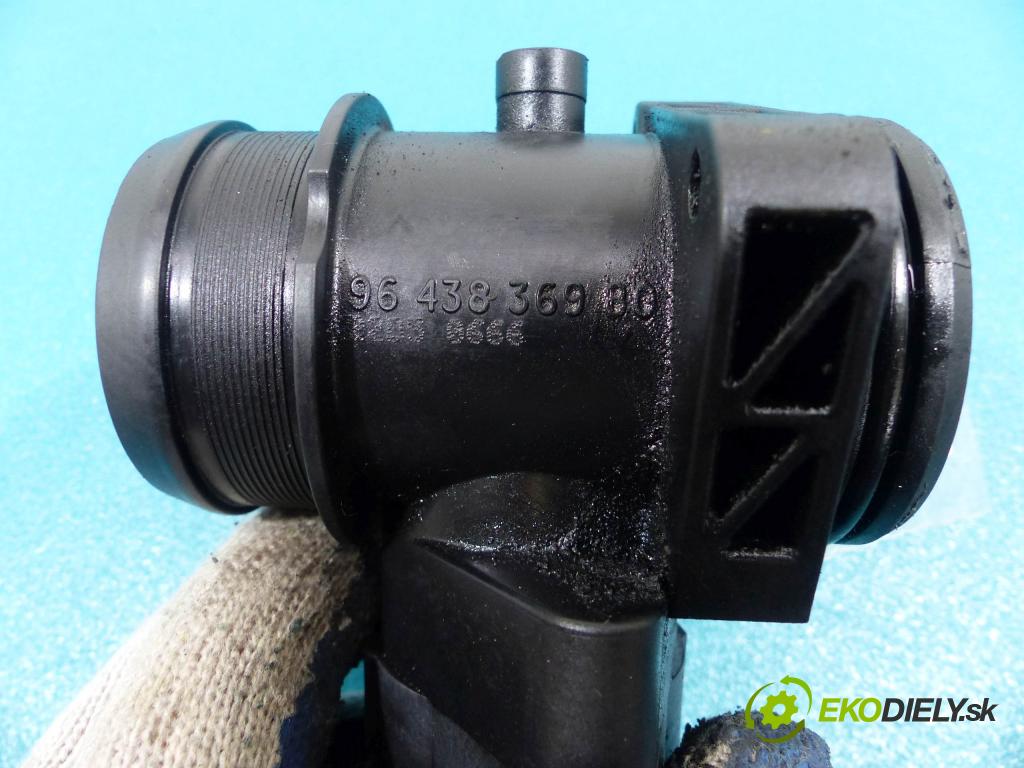 Ford Focus Mk2 2004-2011 1.6 TDCI 90 HP manual 66 kW 1560 cm3  Škrtiaca klapka 9643836980 (Škrtiace klapky)