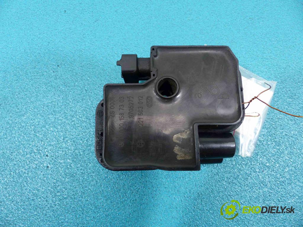 Mercedes E W210 1995-2002 2.8 V6 - 204 HP automatic 150 kW 2799 cm3  Cievka zapaľovacia A0001587303 (Zapaľovacie cievky, moduly)