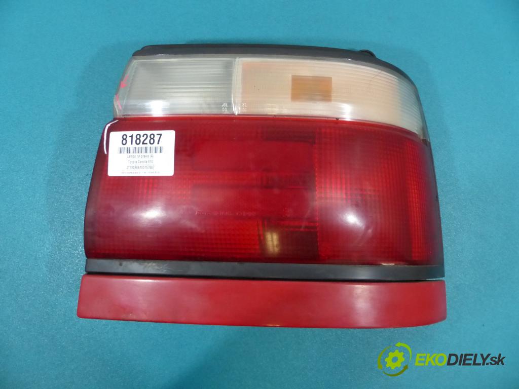Toyota Corolla E10 1,4.0 16V 88 HP manual 65 kW 1332 cm3  Svetlo zad pravá  (Ostatné)