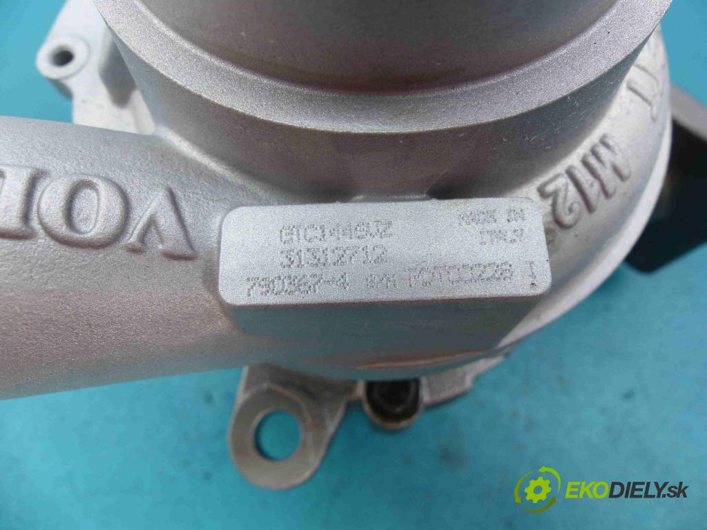 Volvo S40 II 2004-2012 2.0 D3 150 hp manual 110 kW 1984 cm3  turbo 790367-0004 (Turbodúchadla (kompletní))