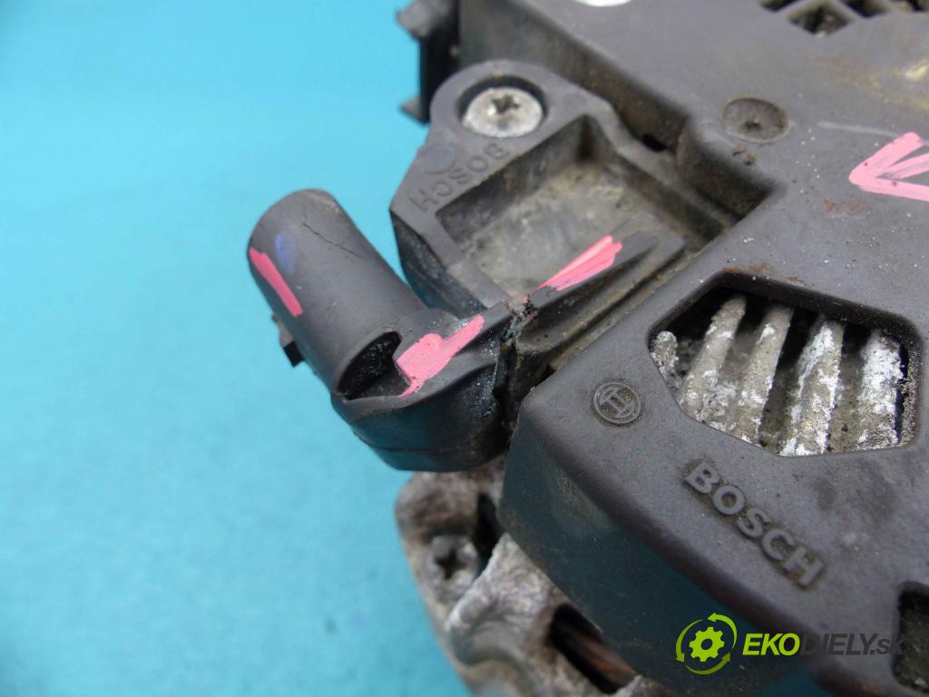 Volvo S40 II 2004-2012 2.0 D3 150 hp manual 110 kW 1984 cm3  Alternátor 0125711014 (Alternátory)