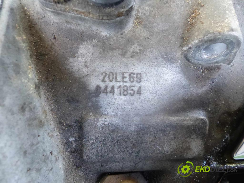Peugeot 607 2.2 HDI 133 HP manual 98 kW 2179 cm3  Prevodovka - manuálne 20LE69