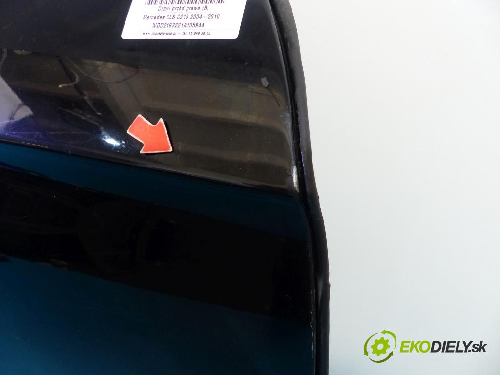 Mercedes CLS C219 2004-2010 3.0 CDI 224 hp automatic 165 kW 2987 cm3  dveře přední část pravé