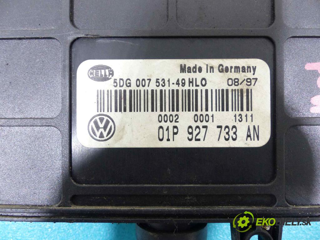 Vw Transporter T4 1990-2003 2.5 - 116 hp automatic 85 kW 2461 cm3  řídící jednotka převodovky 01P927733AN