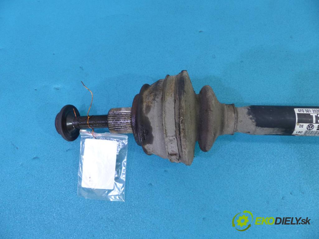 Audi A6 C6 2004-2011 3.0 TDI V6 224 hp automatic 165 kW 2967 cm3  poloos pravá 4F0501203B (Poloosy)