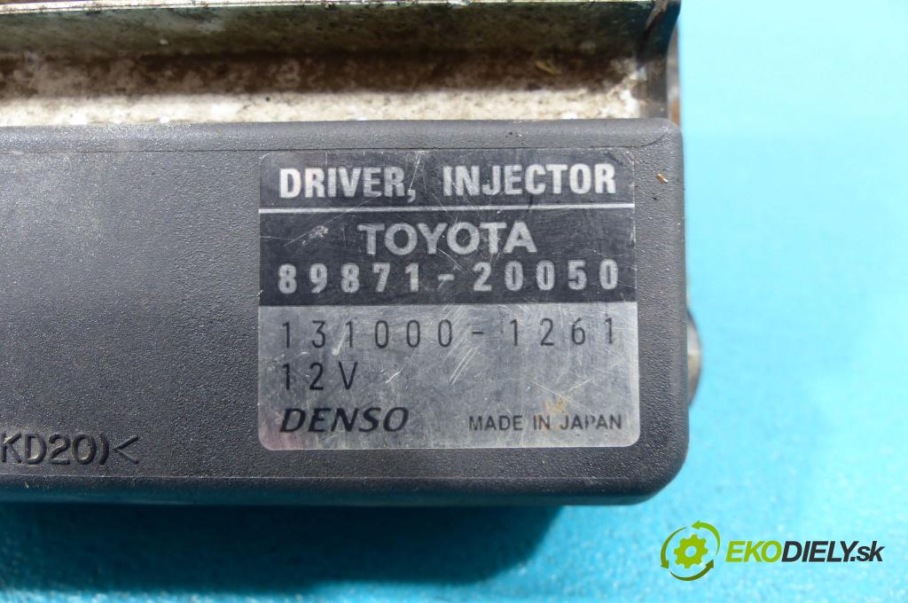 Toyota Corolla E12 2001-2009 2.0 D4D 116 HP manual 85 kW 1995 cm3  Modul Riadiaca jednotka 89871-20050 (Ostatné)