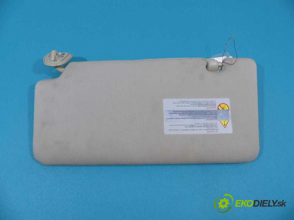 Nissan Tiida 1.6B 110 HP manual 81 kW 1598 cm3  clonítko pravá 