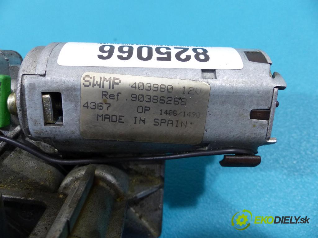 Opel Corsa B 1993-1999 1.4 8V - 60 hp manual 44 kW 1389 cm3  motor stěrače zadní část 90386268
