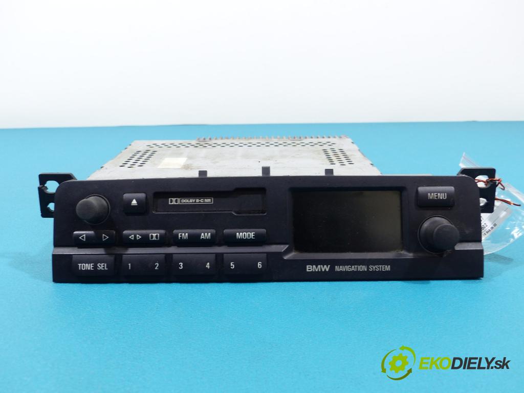 Bmw 3 e46 1998-2007 1.9 8V 118 HP manual 87 kW 1895 cm3  RADIO 6923175-01 (Audio zariadenia)