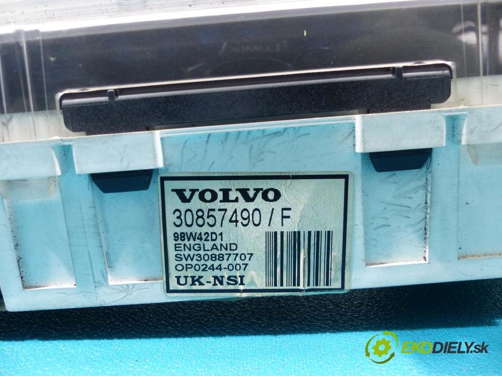 Volvo V40 I 1995-2004 2.0 T 160 hp manual 118 kW 1948 cm3  prístrojovka 30857490F (Přístrojové desky, displeje)