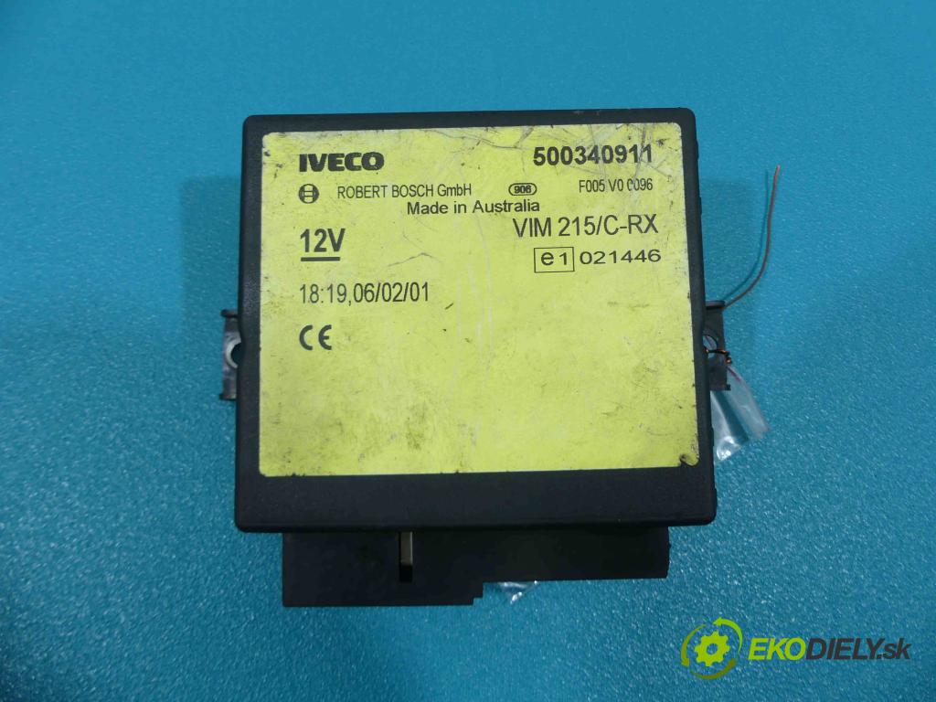 Iveco Daily III 1999-2006 2.8 HPI 125 HP manual 92 kW 2800 cm3  Modul Riadiaca jednotka 500340911 (Ostatné)