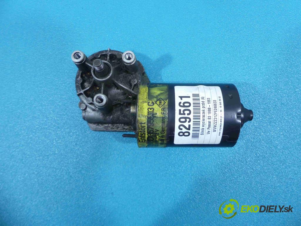 Vw Passat B3 1988-1993 1.8 8V - 90 hp manual 66 kW 1781 cm3  motor stěračů přední část 357955113