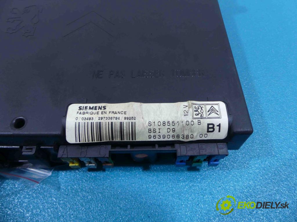 Peugeot 406 2.0 HDI 90 HP manual 66 kW 1997 cm3 Modul Riadiaca jednotka 9639066380 (Ostatné)