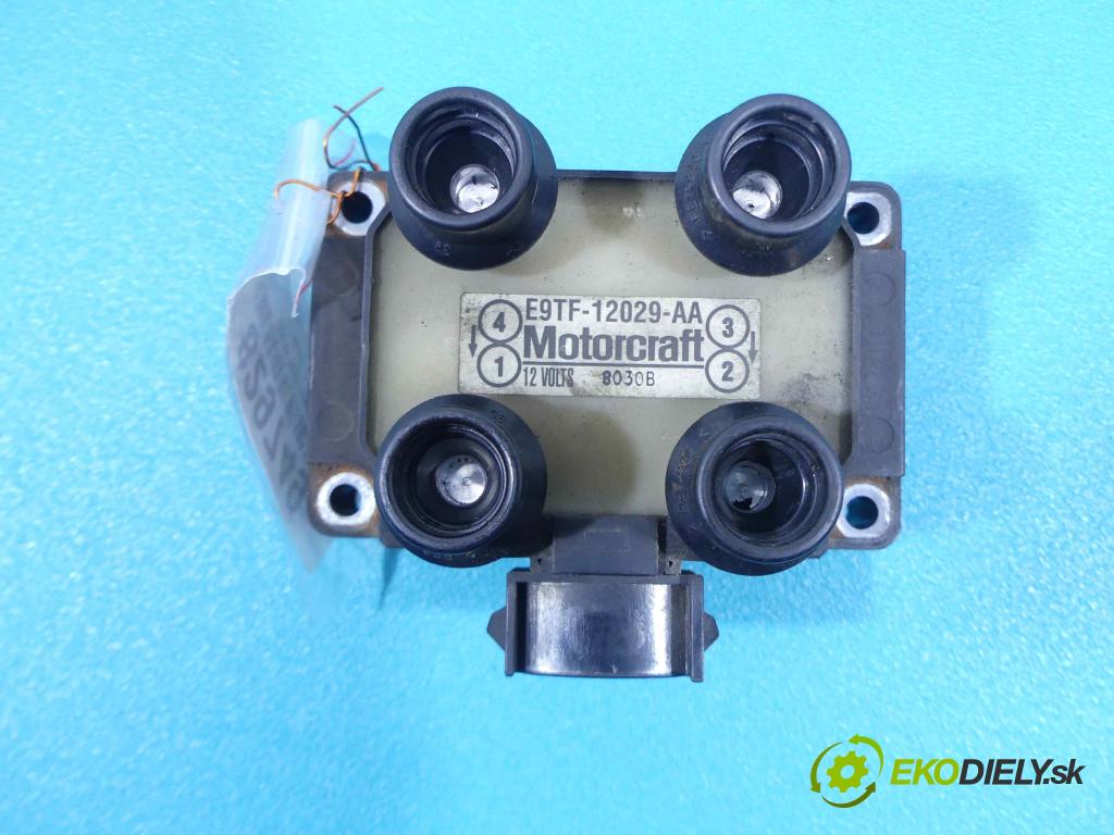 Mazda 626 2.0 16V - 116 HP manual 85 kW 1991 cm3  Cievka zapaľovacia E9TF-12029-AA (Zapaľovacie cievky, moduly)