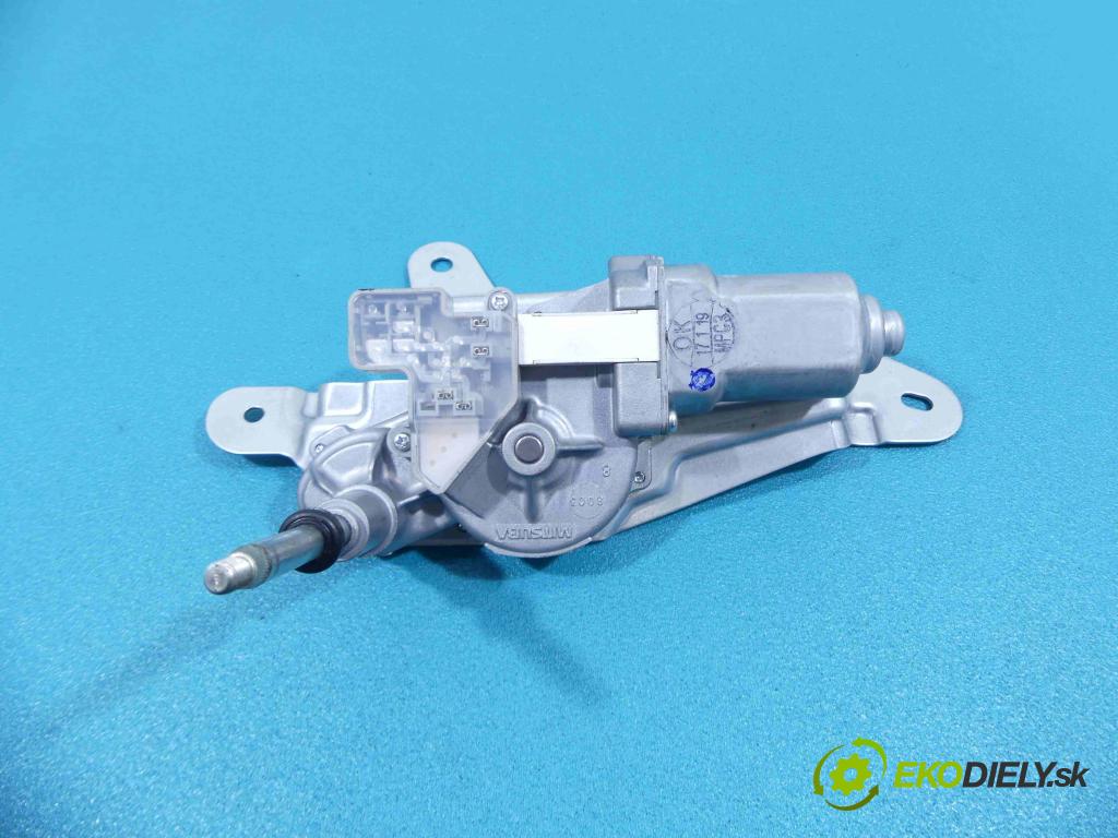 Nissan Micra K13 2010-2017 1.2 12V - 80 hp manual 59 kW 1198 cm3  motor stěrače zadní část 