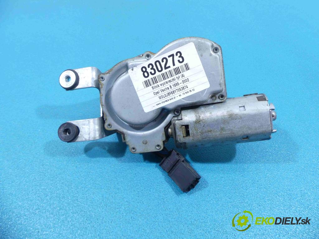 Opel Vectra B 1995-2002 1.6 16V - 101 hp manual 74 kW 1598 cm3  motor stěrače zadní část 90584596
