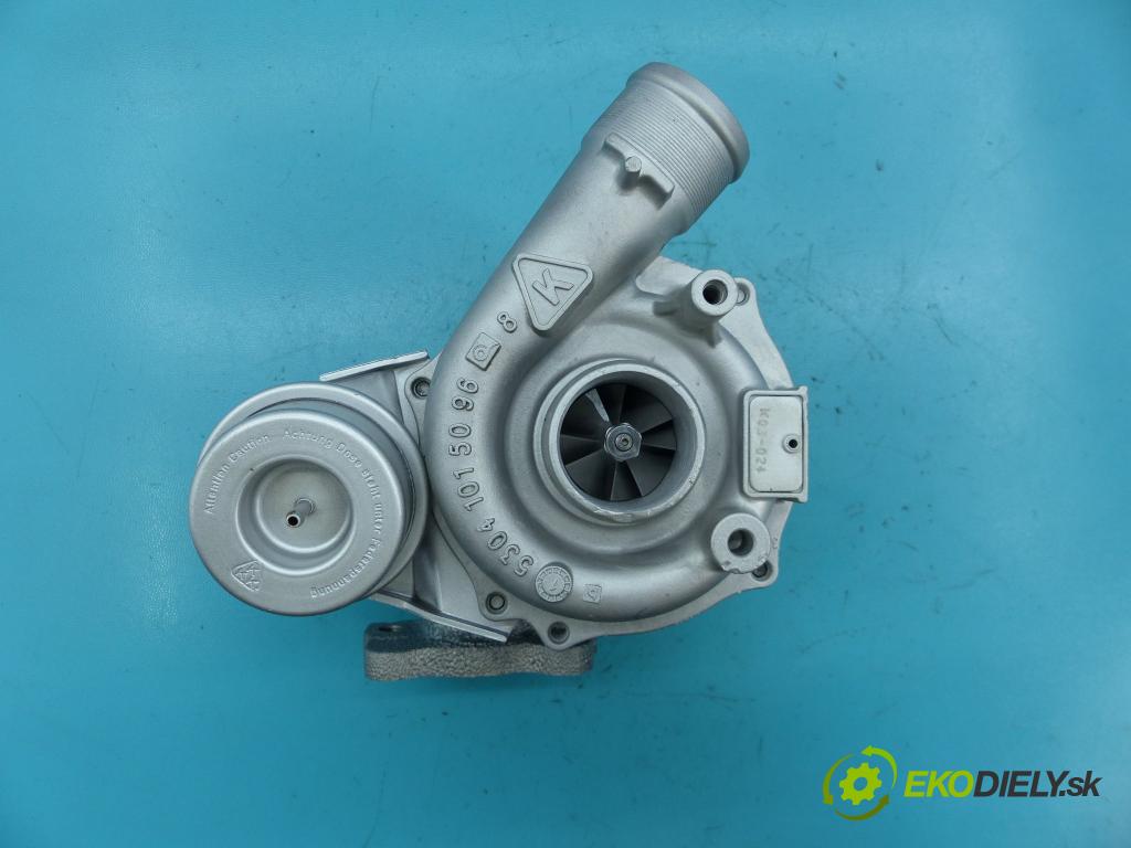 Citroen C5 2001-2008 2.0 HDi 109 HP manual 80 kW 2000 cm3 5- turbodúchadlo, turbo 5303-970-0024 (Turbodúchadlá (kompletné))