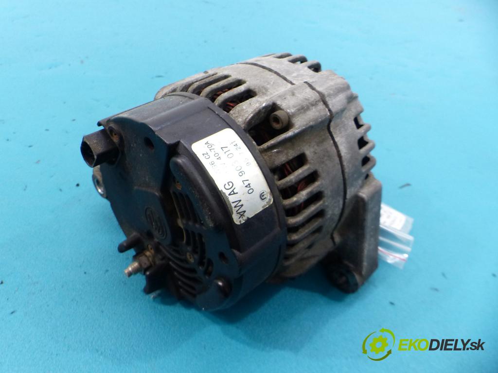 Skoda Fabia I 1999-2007 1.4 MPI 60 HP manual 44 kW 1397 cm3 Alternátor 047903017 (Alternátory)