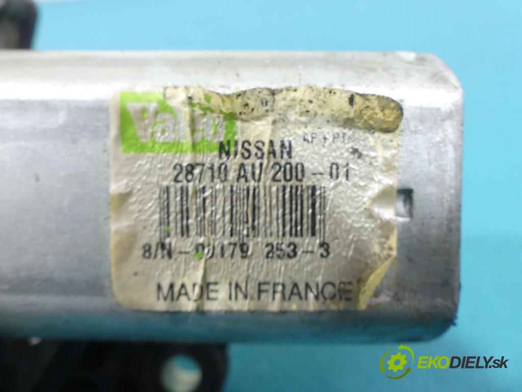 Nissan Primera P12 2001-2007 1.9 DCI 120 hp manual 88 kW 1870 cm3  motor stěrače zadní část 28710