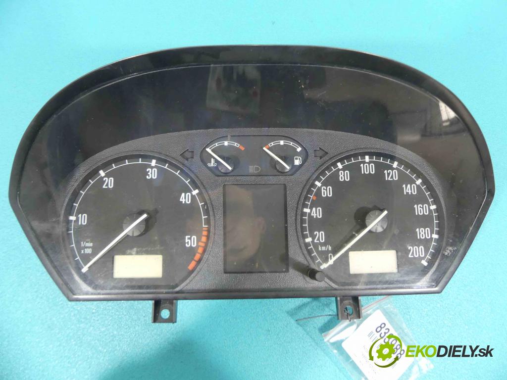 Skoda Fabia I 1999-2007 1.9 SDI 64 HP manual 47 kW 1896 cm3  Prístrojovka 6Y1919860A (Prístrojové dosky, displeje)