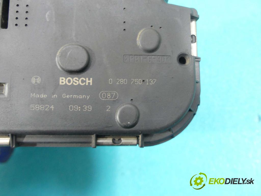 Fiat Stilo 1.4 16V - 95 HP manual 70 kW 1368 cm3  Škrtiaca klapka 0280750137 (Škrtiace klapky)