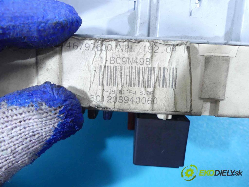 Fiat Stilo 1.6 16V 103 HP manual 76 kW 1596 cm3 Modul Riadiaca jednotka 46797600 (Ostatné)