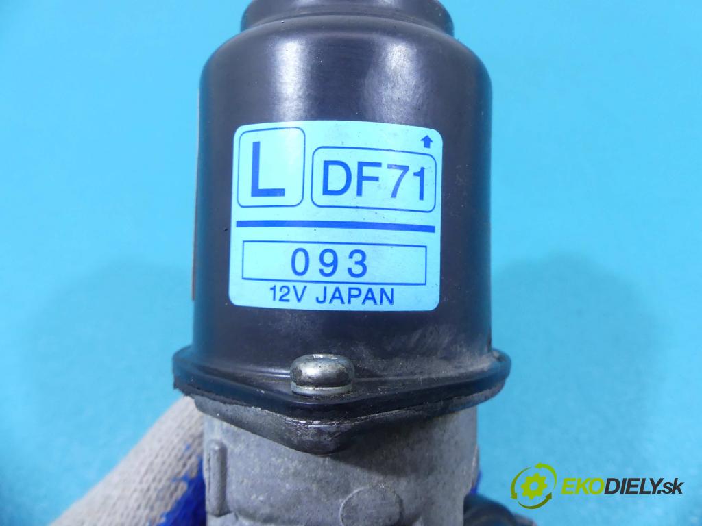 Mazda 2 II 2007-2014 1.5 16V - 102 hp automatic 75 kW 1498 cm3  motor stěračů přední část DF71093
