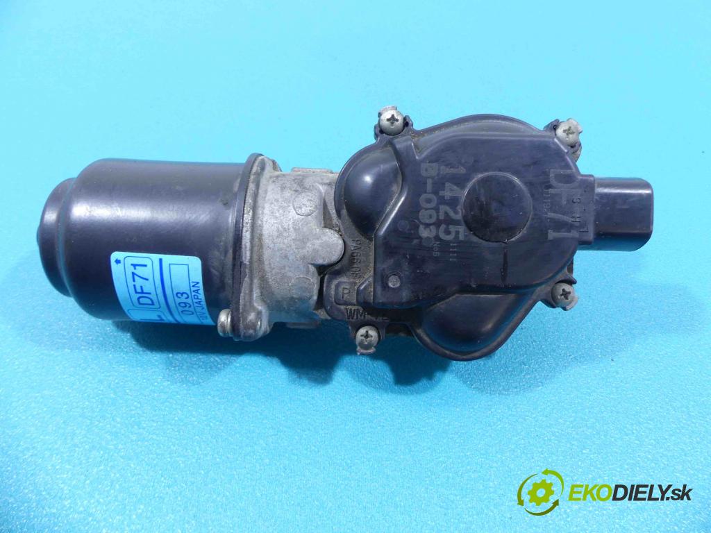 Mazda 2 II 2007-2014 1.5 16V - 102 hp automatic 75 kW 1498 cm3  motor stěračů přední část DF71093
