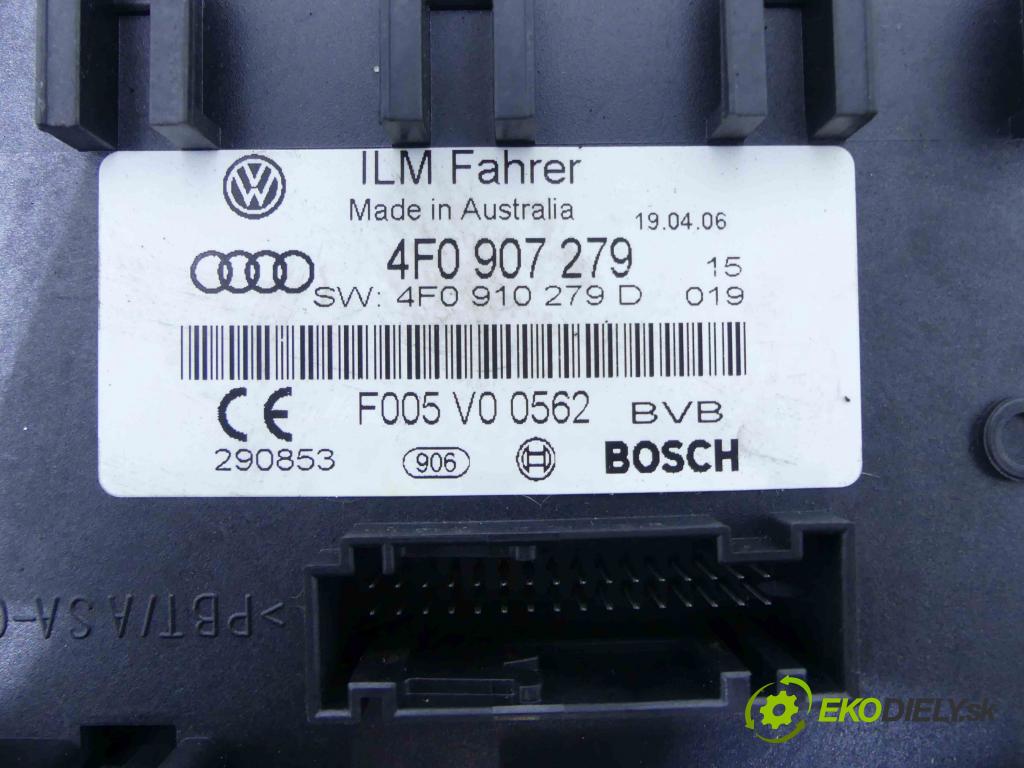 Audi A6 C6 2004-2011 3.0 TDI 224hp manual 165 kW 2967 cm3  Modul Riadiaca jednotka 4F0907279 (Ostatné)