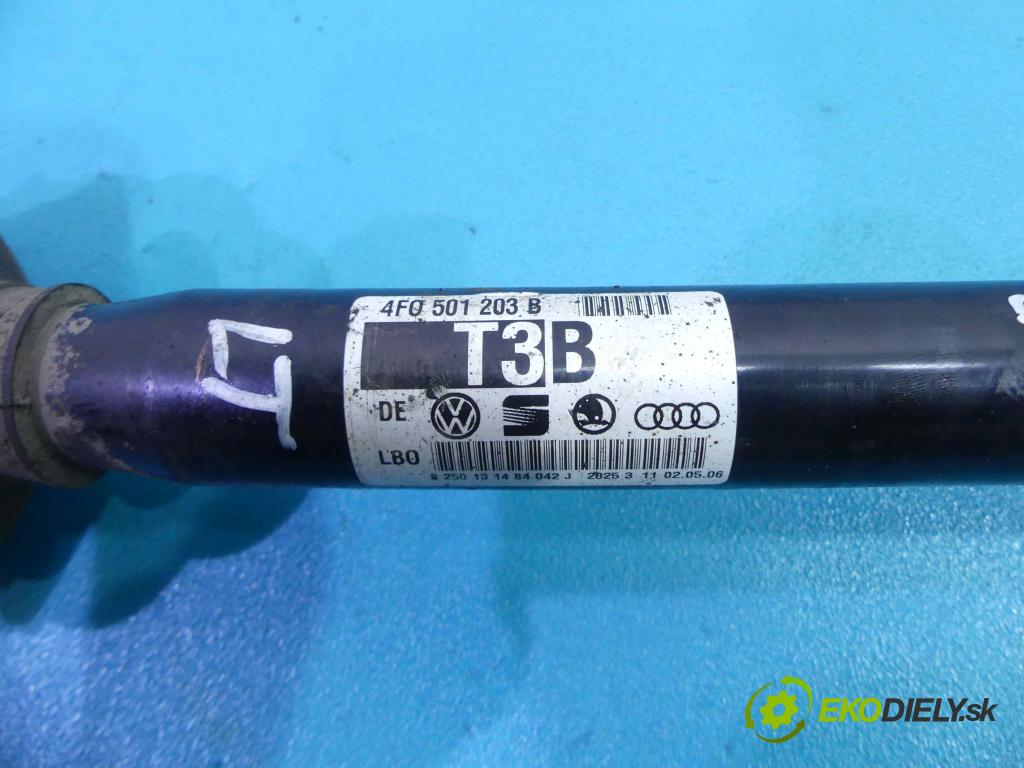 Audi A6 C6 2004-2011 3.0 TDI 224 hp manual 165 kW 2967 cm3  poloos pravá 4F0501203B (Poloosy)