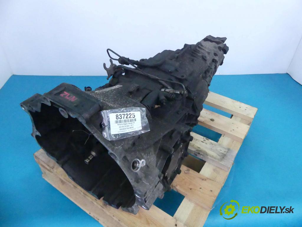 Audi A6 C6 2004-2011 3.0 TDI 224 hp manual 165 kW 2967 cm3  převodovka - manuální ZWN