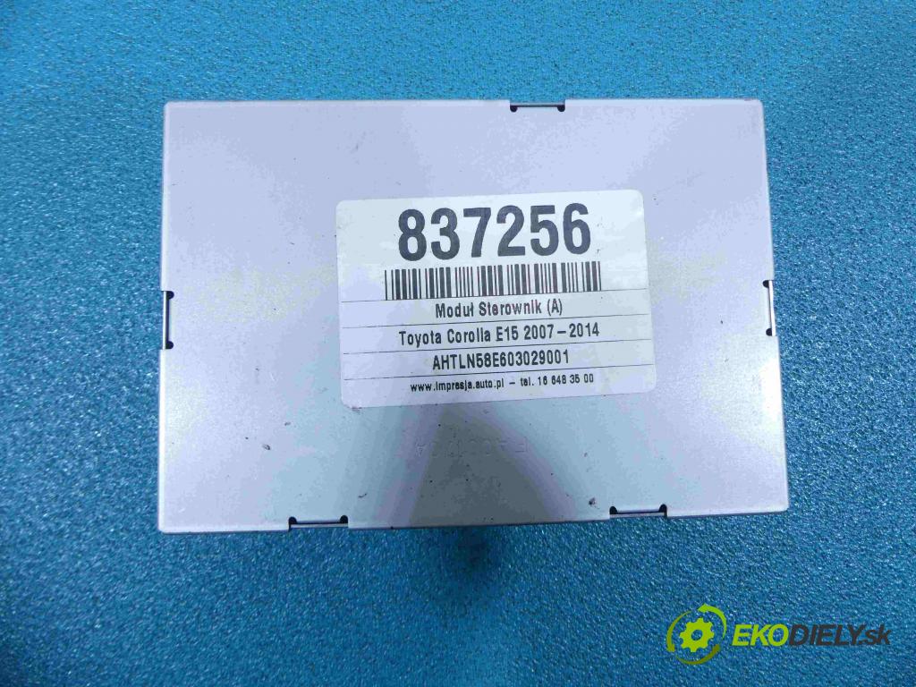 Toyota Corolla E15 2007-2014 1.4 D4D 90 HP manual 66 kW 1364 cm3  Modul Riadiaca jednotka 861A0-02030 (Ostatné)