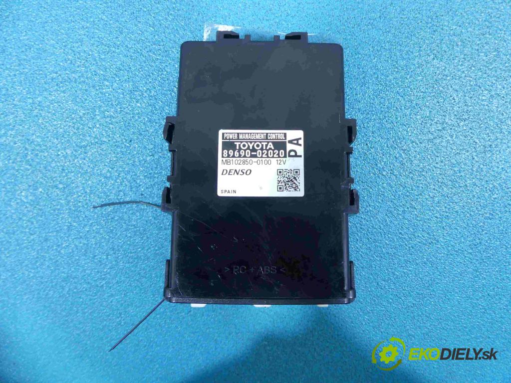 Toyota Corolla E15 2007-2014 1.4 D4D 90 HP manual 66 kW 1364 cm3  Modul Riadiaca jednotka 89690-02020 (Ostatné)